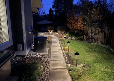 Emerald Irrigation installed walkway lights_7614